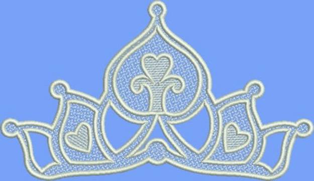 Picture of FSL Royal Tiara Machine Embroidery Design