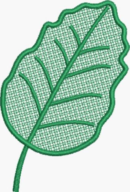 Picture of FSL Beech Leaf Machine Embroidery Design
