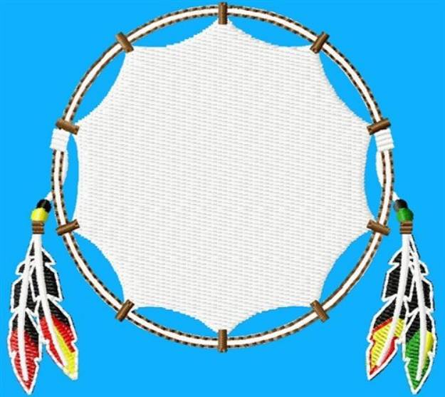 Picture of Dreamcatcher Blank Machine Embroidery Design