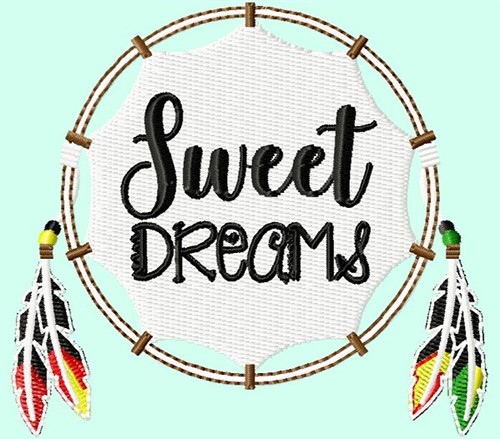 Dreamcatcher Sweet Machine Embroidery Design