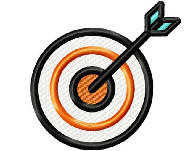 Picture of Archery Target Machine Embroidery Design