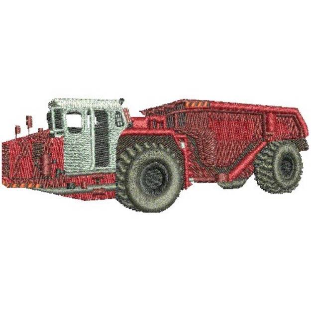 Picture of Mining Truck Machine Embroidery Design