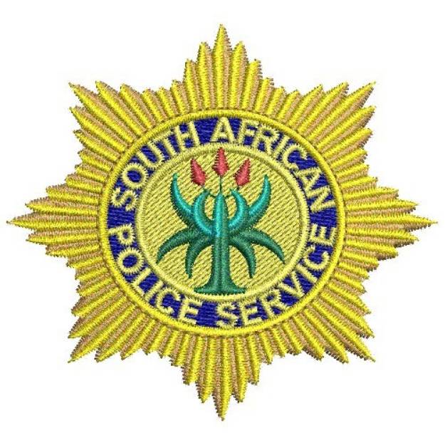 Picture of South African Police Machine Embroidery Design