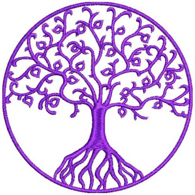 Picture of Tree Of Life Machine Embroidery Design
