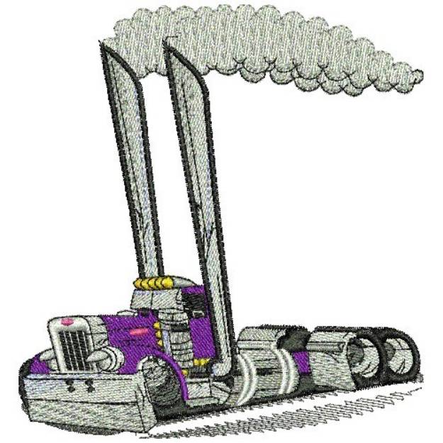 Picture of Trucking Machine Embroidery Design