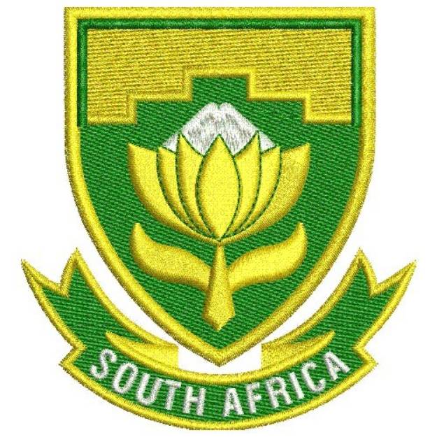 Picture of South Africa Machine Embroidery Design