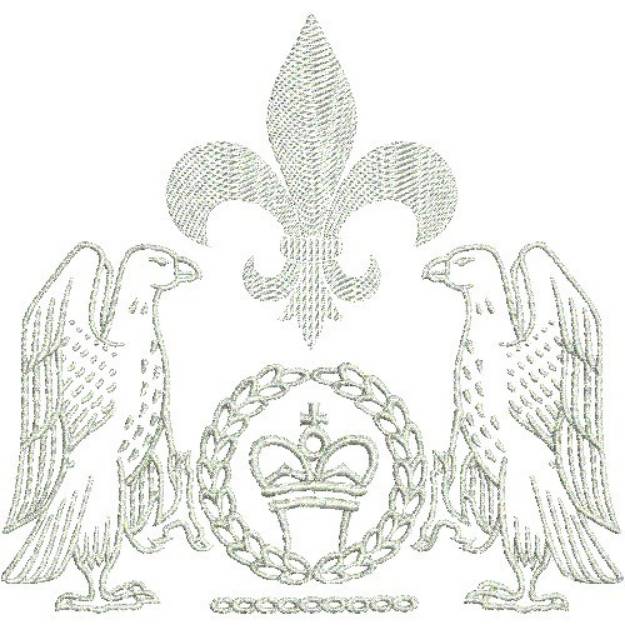 Picture of Heraldic Crests Machine Embroidery Design