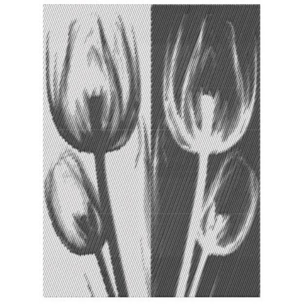 Picture of TULIPS ABSTRACT Machine Embroidery Design