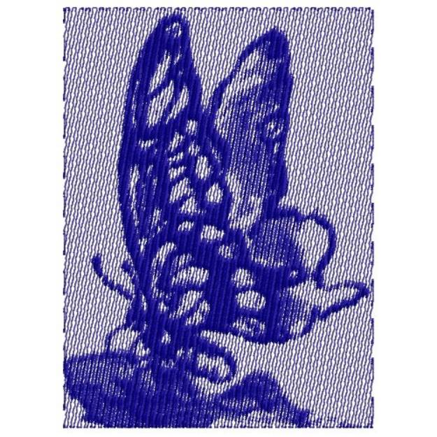 Picture of BUTTERFLY ON WATER Machine Embroidery Design