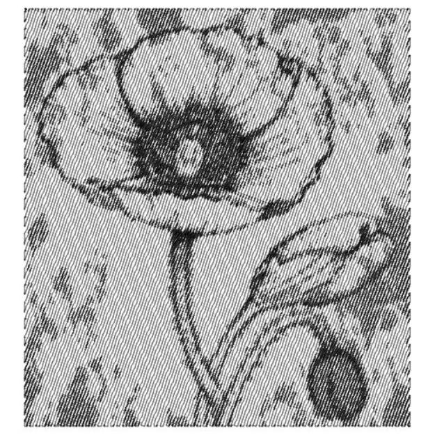 Picture of POPPY FLOWER Machine Embroidery Design