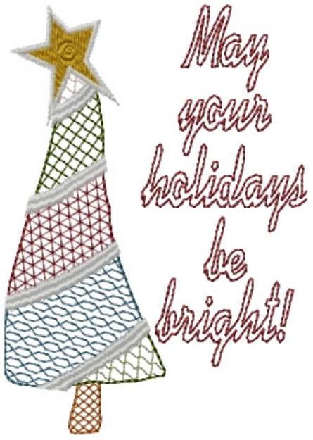 Picture of Bright Holidays Machine Embroidery Design