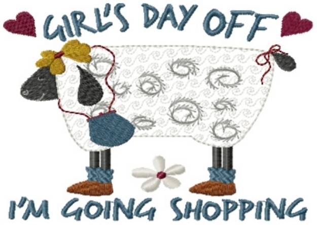 Picture of Girls Day Off Machine Embroidery Design