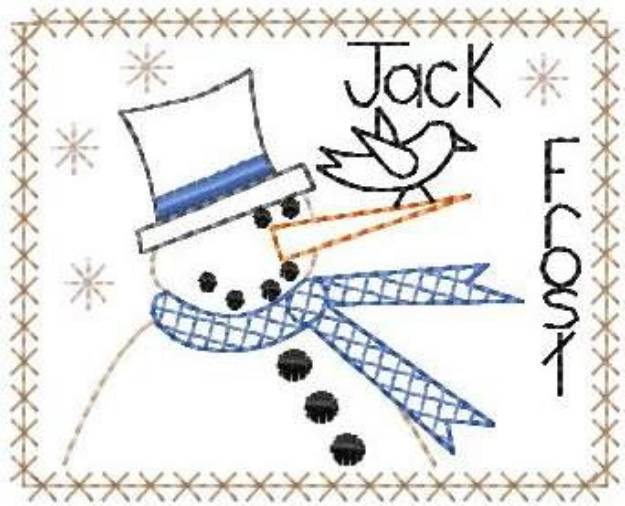Picture of Jack Frost Towel Machine Embroidery Design