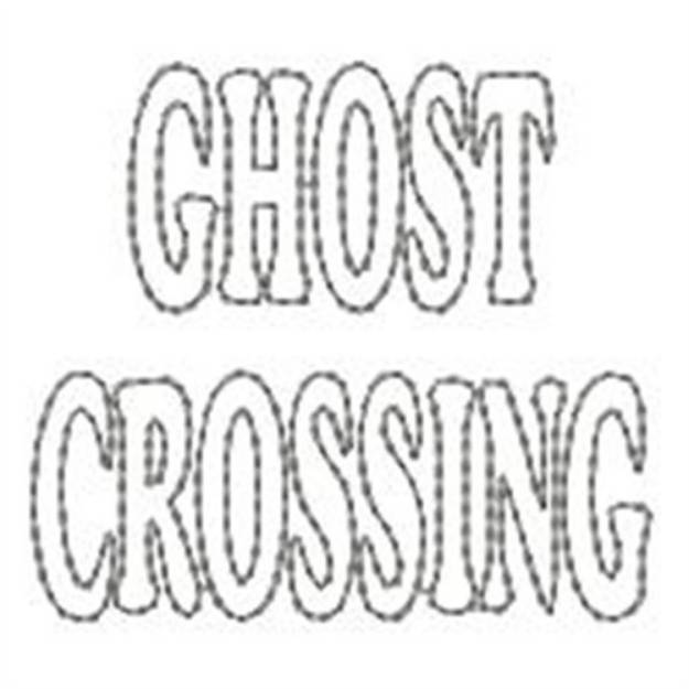 Picture of Ghost Crossing Machine Embroidery Design