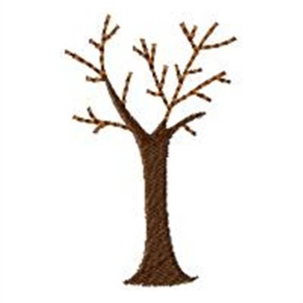 Picture of Winter Tree Machine Embroidery Design