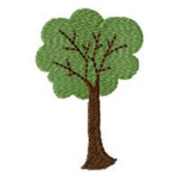 Picture of Spring Tree Machine Embroidery Design