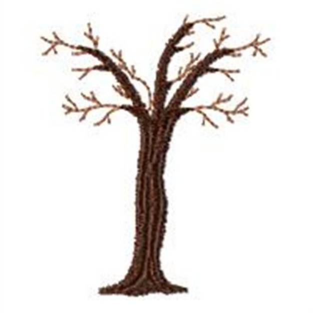 Picture of Winter Tree Of Fields Machine Embroidery Design