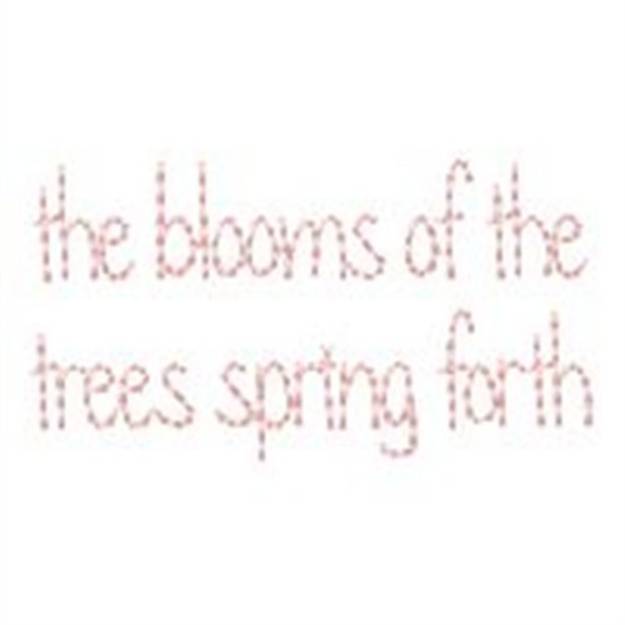 Picture of Spring Tree Of Fields Machine Embroidery Design