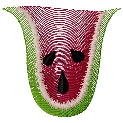 Watermelon Drop Machine Embroidery Design