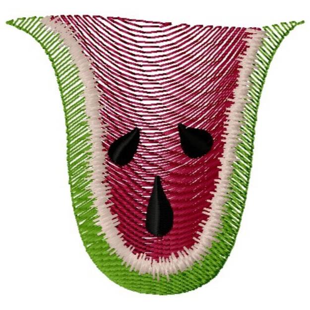 Picture of Watermelon Drop Machine Embroidery Design