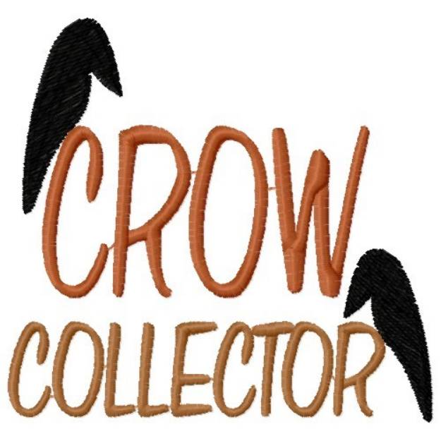 Picture of Crow Collector Machine Embroidery Design
