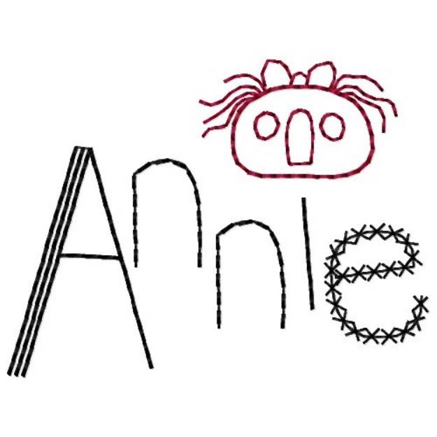 Picture of Annie Machine Embroidery Design