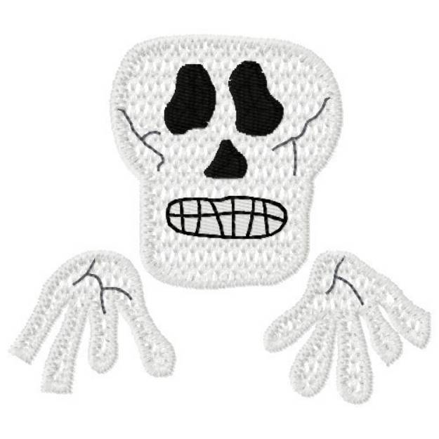 Picture of Skeleton Machine Embroidery Design
