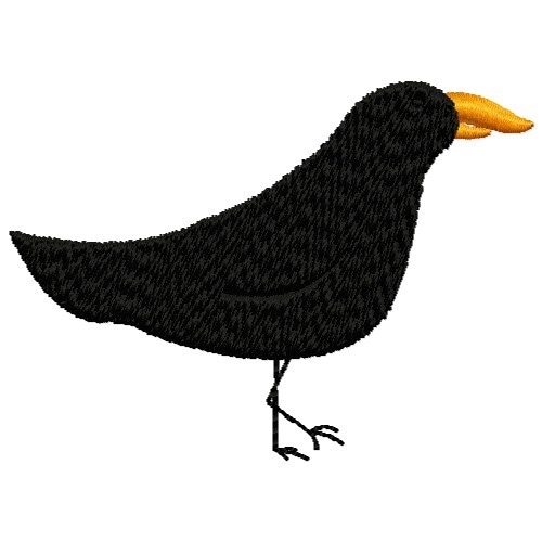 Raven Machine Embroidery Design