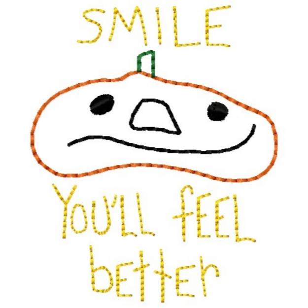 Picture of Youll Feel Better Machine Embroidery Design