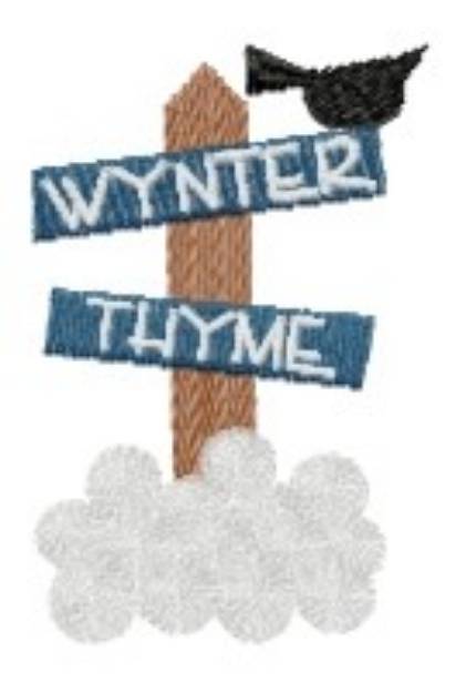 Picture of Wynter Thyme Machine Embroidery Design