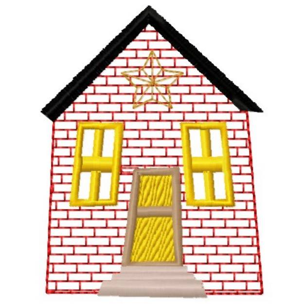 Picture of Brick House Machine Embroidery Design