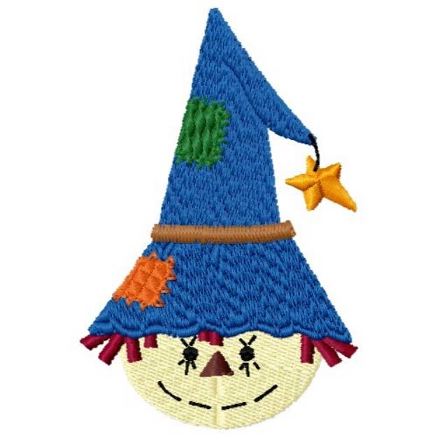 Picture of Primitive Scarecrow Machine Embroidery Design