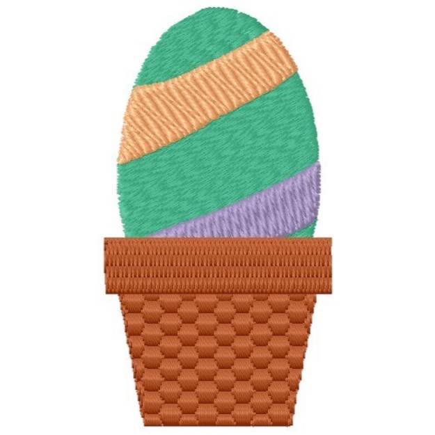 Picture of Egg In Pot Machine Embroidery Design