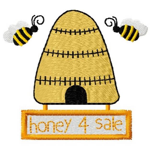 Picture of Honey 4 Sale Machine Embroidery Design