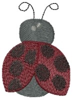 Ladybug Machine Embroidery Design