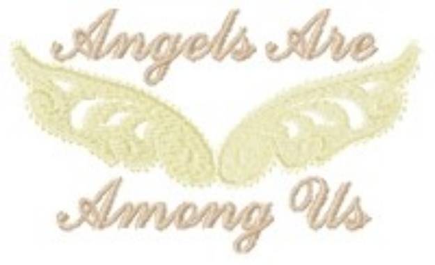 Picture of Angels Among Us Machine Embroidery Design