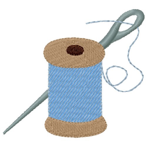 Thread & Needle Machine Embroidery Design