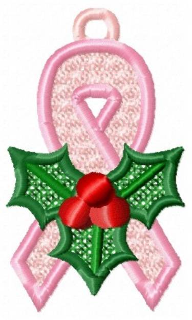 Picture of FSL Awareness Ribbon Machine Embroidery Design