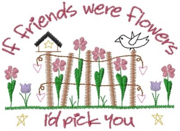 Picture of Id Pick You Machine Embroidery Design