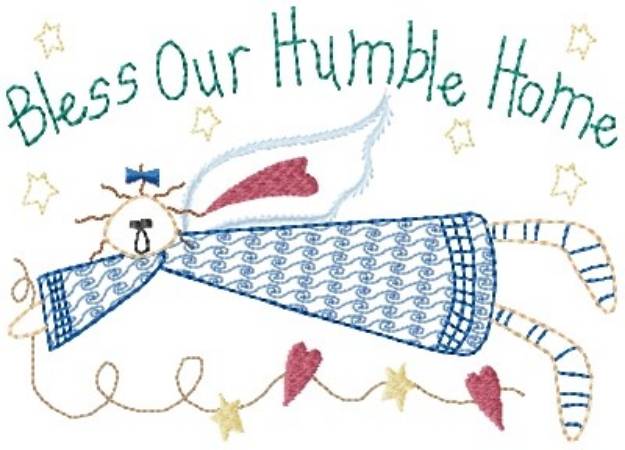 Picture of Our Humble Home Machine Embroidery Design