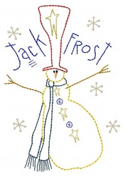 Picture of Jack Frost Machine Embroidery Design