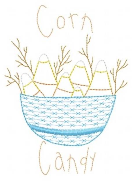 Picture of Corn Candy Machine Embroidery Design