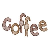 Coffee Machine Embroidery Design