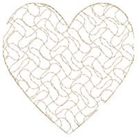 Stipple Heart Machine Embroidery Design