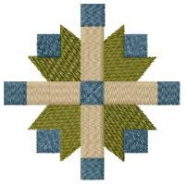 Picture of Quilt Cross Machine Embroidery Design