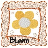 Bloom Picture Machine Embroidery Design