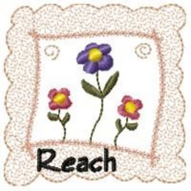 Picture of Reach Picture Machine Embroidery Design
