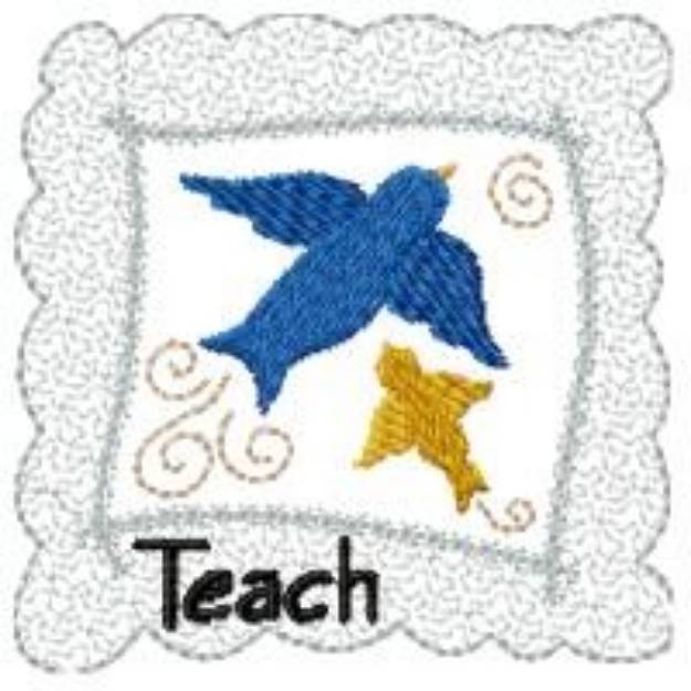 Picture of Teach Picture Machine Embroidery Design