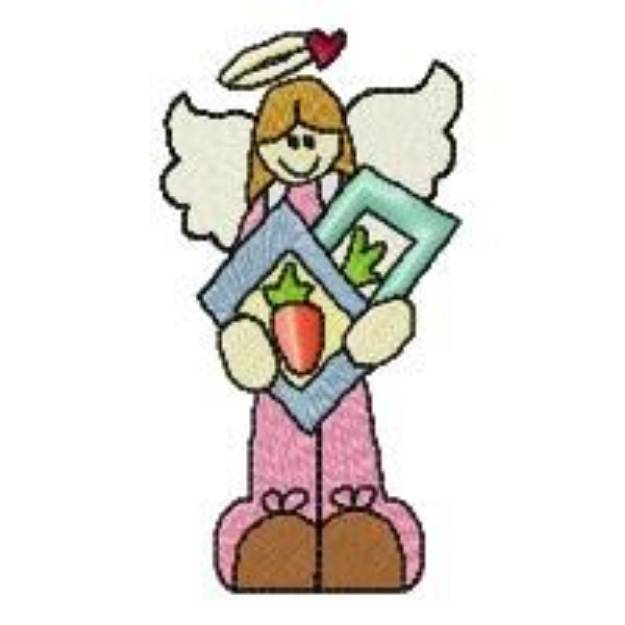 Picture of Seed Angel Machine Embroidery Design