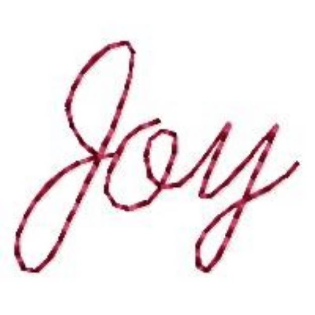 Picture of Joy Machine Embroidery Design